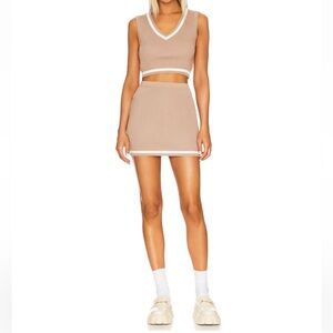 Superdown | Bonnie Varsity Skirt Set